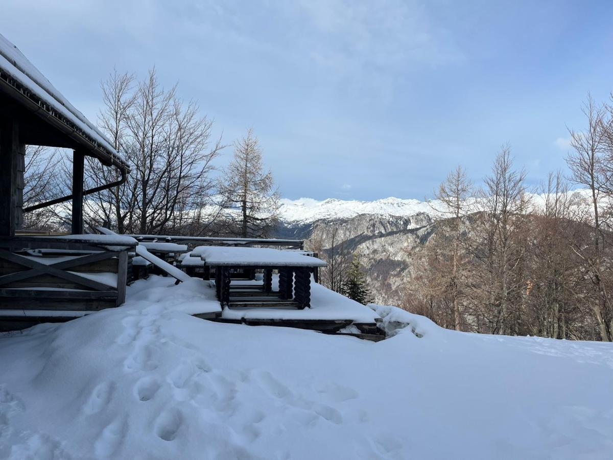Chalet Burja At Vogel Mountain - Cable Car Access Or Hiking - Not Reachable With Car Bohinj Zewnętrze zdjęcie