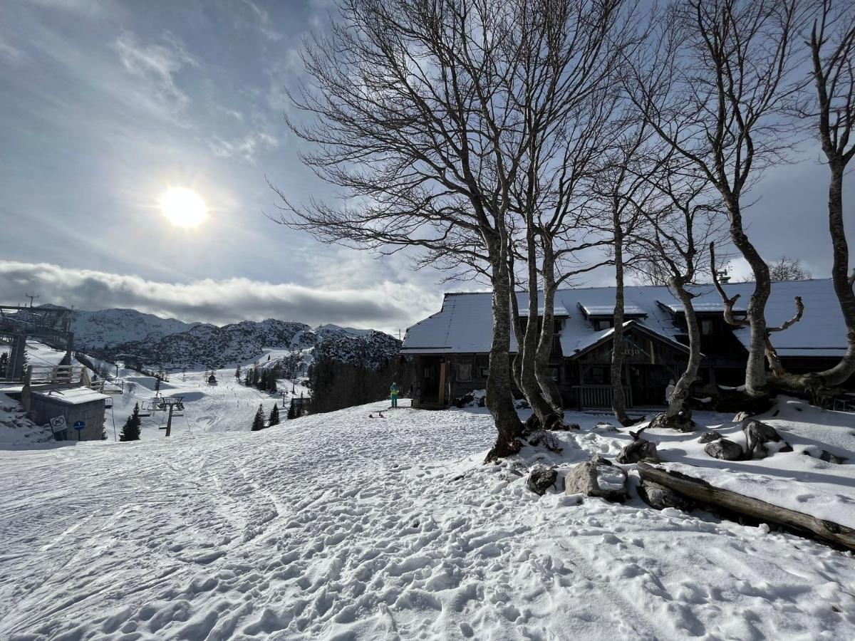 Chalet Burja At Vogel Mountain - Cable Car Access Or Hiking - Not Reachable With Car Bohinj Zewnętrze zdjęcie