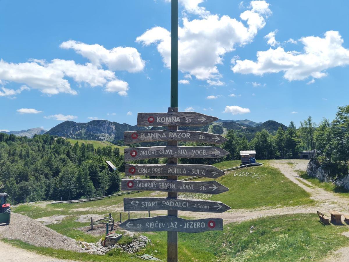 Chalet Burja At Vogel Mountain - Cable Car Access Or Hiking - Not Reachable With Car Bohinj Zewnętrze zdjęcie
